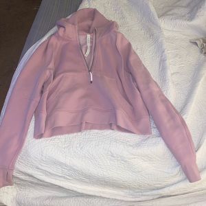 Pink lululemon Scuba Half-Zip XL/XXL
